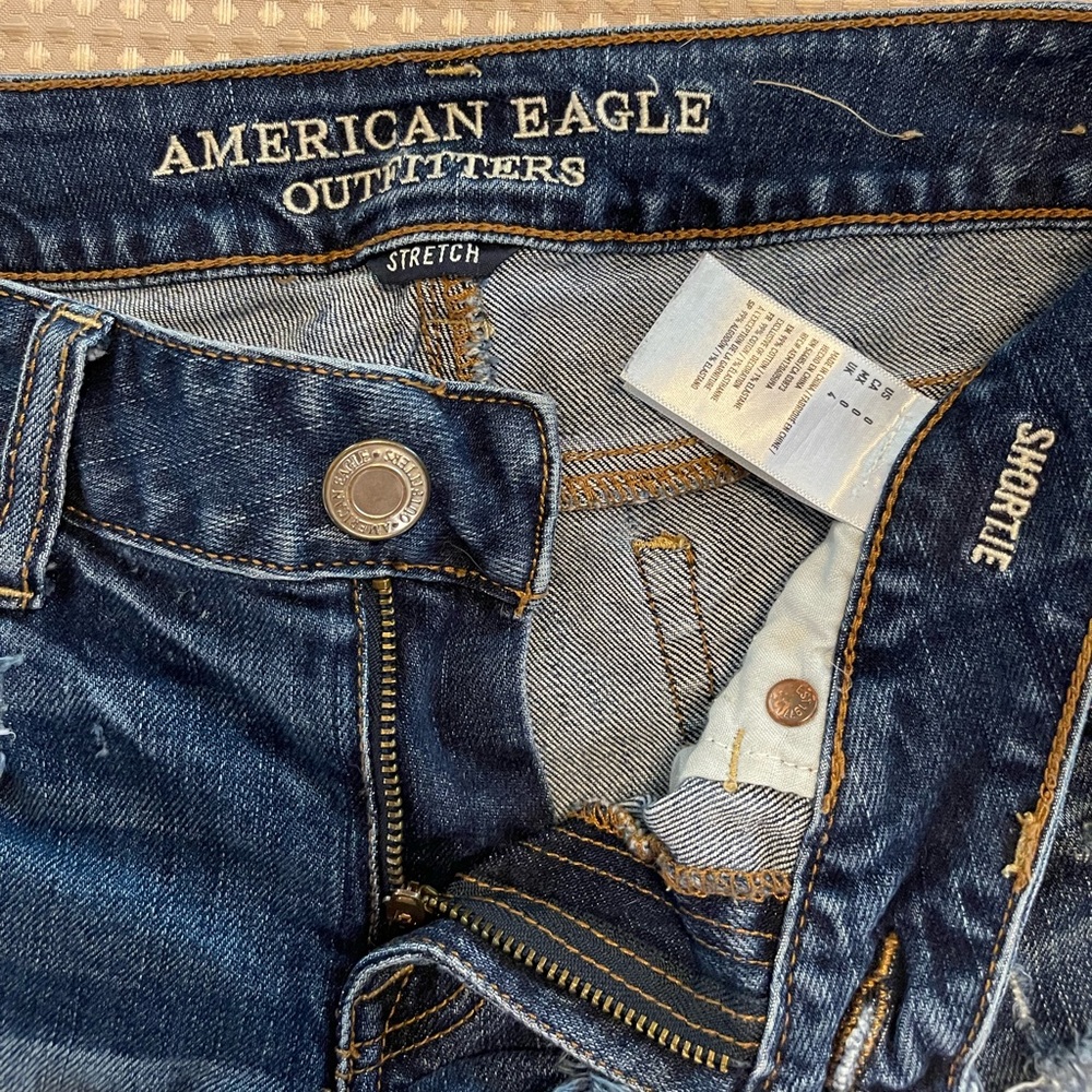 Jean shortie shorts, size 0   $10 each or  2/$18 or 3/$24